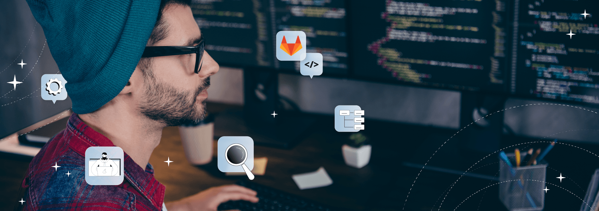 Como integrar a automação de testes na pipeline do sistema com um trigger downstream no GitLab