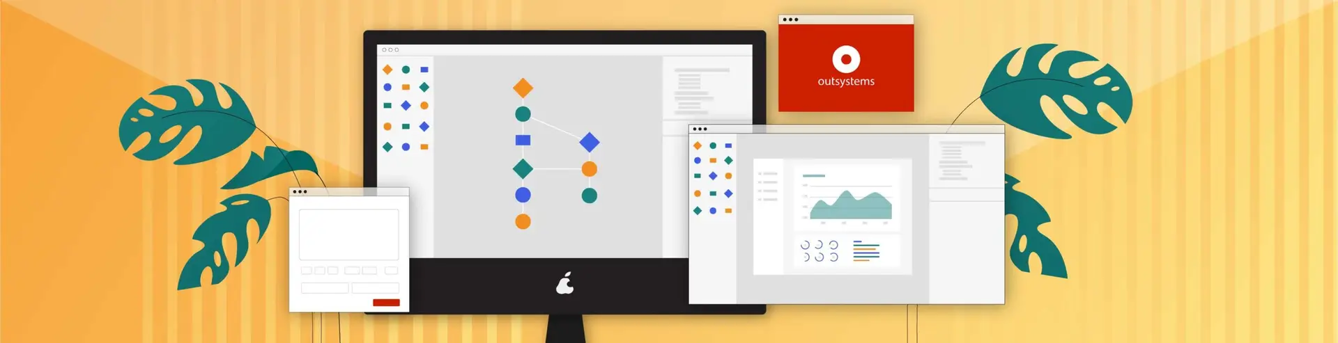 Outsystems o que é esta tecnologia? Não é só arrastar bolinhas.