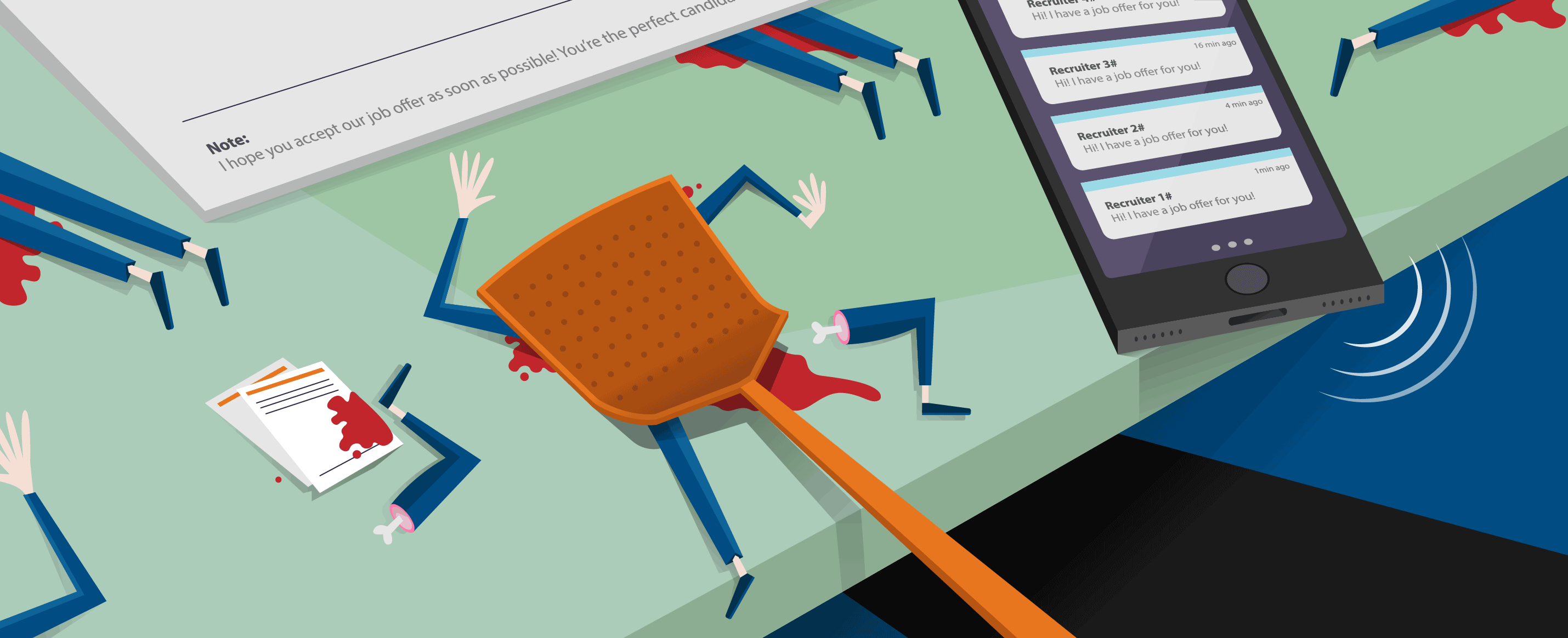 The Recruiter Infestation on LinkedIn